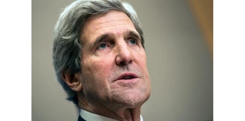 John Kerry en Jordanie pour discuter de la paix au Moyen-Orient  - ảnh 1